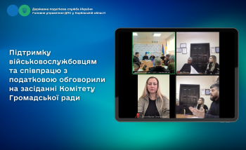 Підтримку військовослужбовцям та співпрацю з податковою обговорили на засіданні Комітету Громадської ради
