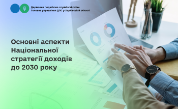 Основні аспекти Національної стратегії доходів до 2030 року