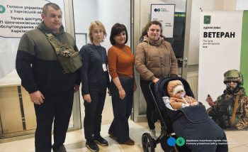 Зустріч з платниками податків у точці доступу ЦОП Шевченківського відділу обслуговування платників щодо надання адміністративних послуг 