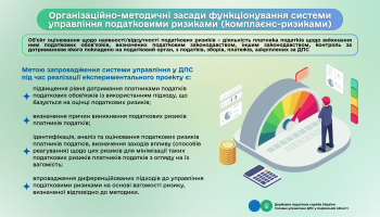Організаційно-методичні засади функціонування системи управління податковими ризиками (комплаєнс-ризиками)