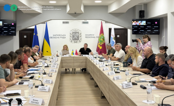 Керівник ГУ ДПС у Харківській області взяв участь в обговоренні проблемних питань ведення бізнесу на прифронтових територіях