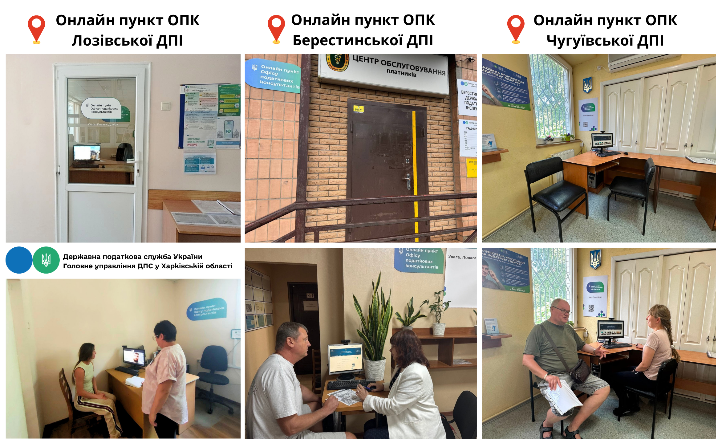 На Харківщині запрацювали онлайн пункти Офісу податкових консультантів